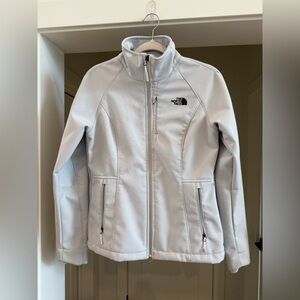 North Face Soft Shell Fleece-Lined Jacket - Size S - Grey